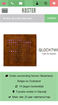 Mobile Screenshot of kosterklokken.nl